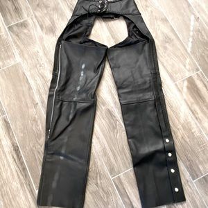 Ladies Leather Chaps XS